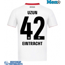 Eintracht Frankfurt Can Uzun #42 Replica Away Shirt 2025-26 Short Sleeve